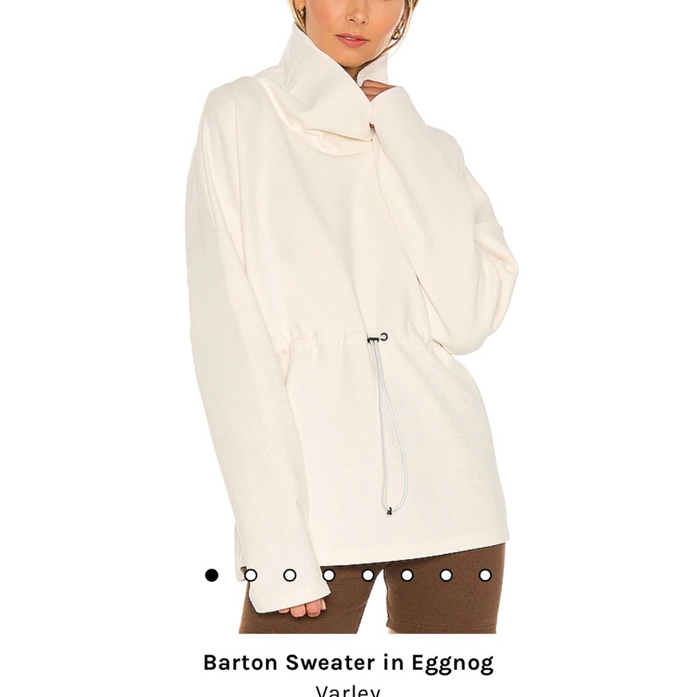 Varley Barton Sweater in Eggnog
